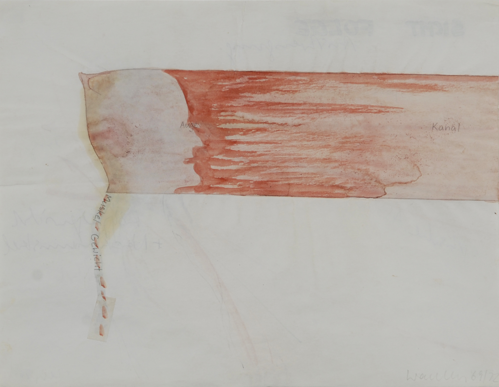 Franz Erhard Walther, Muskel Gewicht
