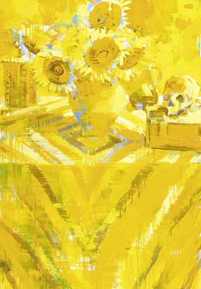 Sonnenblumen, Gelb