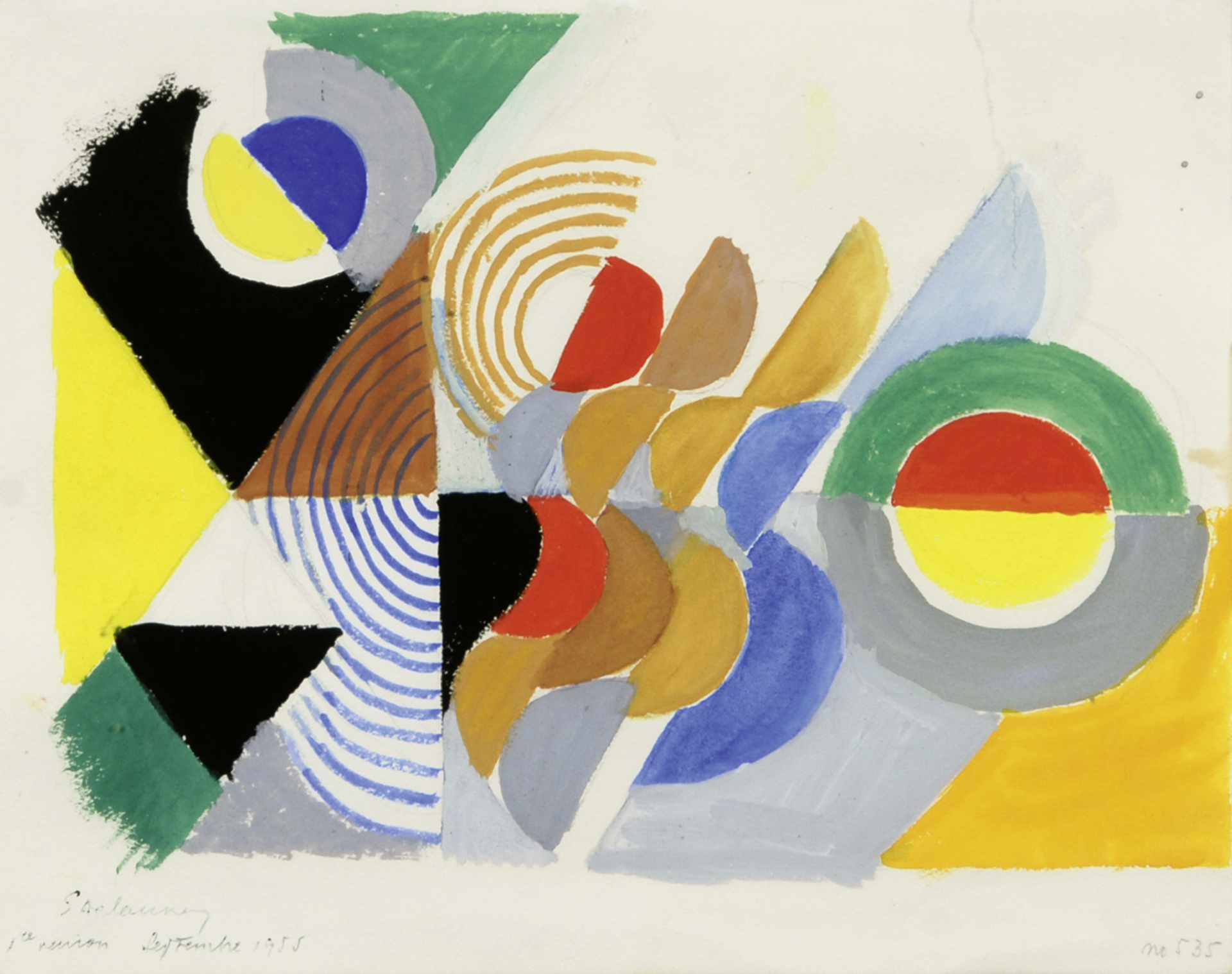 Sonia Delaunay, Rythme coloré
