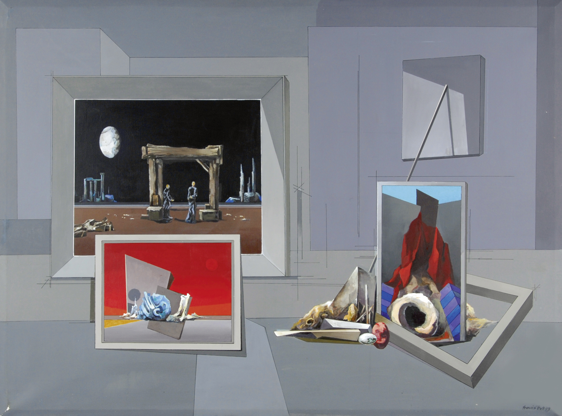 Francis Bott, Paysage mystique
