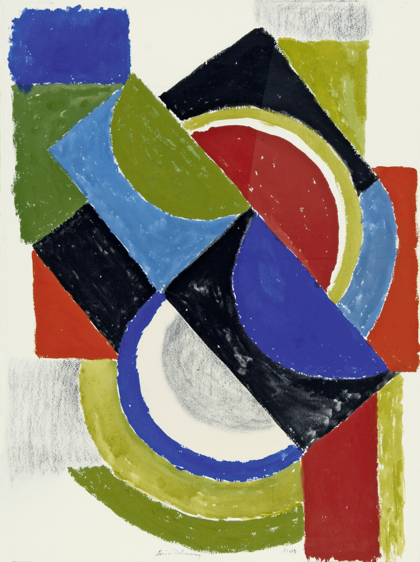 Sonia Delaunay, Rythme couleur
