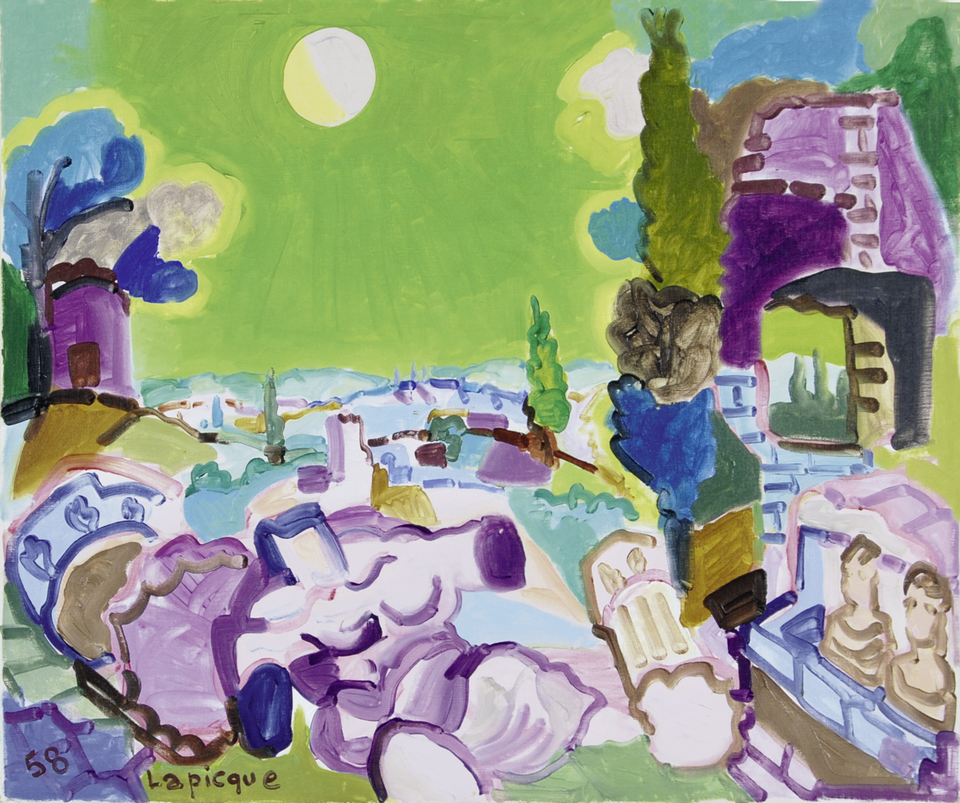 Charles Lapicque, Nuit romaine