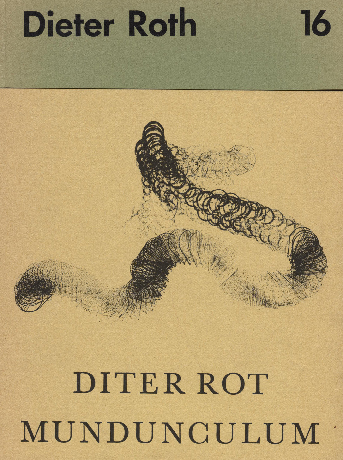 Dieter Roth, Buch. Dieter Roth. Diter Rot. Mundunculum. Band 1: Das rot'sche Videum