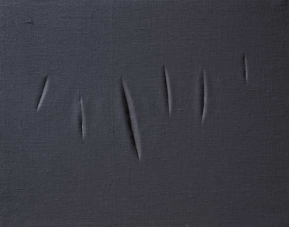 Concetto spaziale, Attese, 1959
