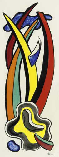 Fernand Léger, Project composition N° G 325, bis murale