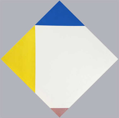 Verwanderte Ecken des weissen Quadrates, 1962-69
