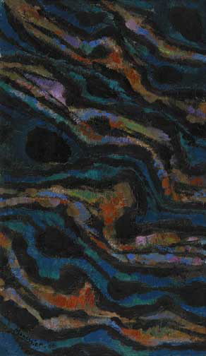 Alfred Manessier, Les collines vertes, 1960