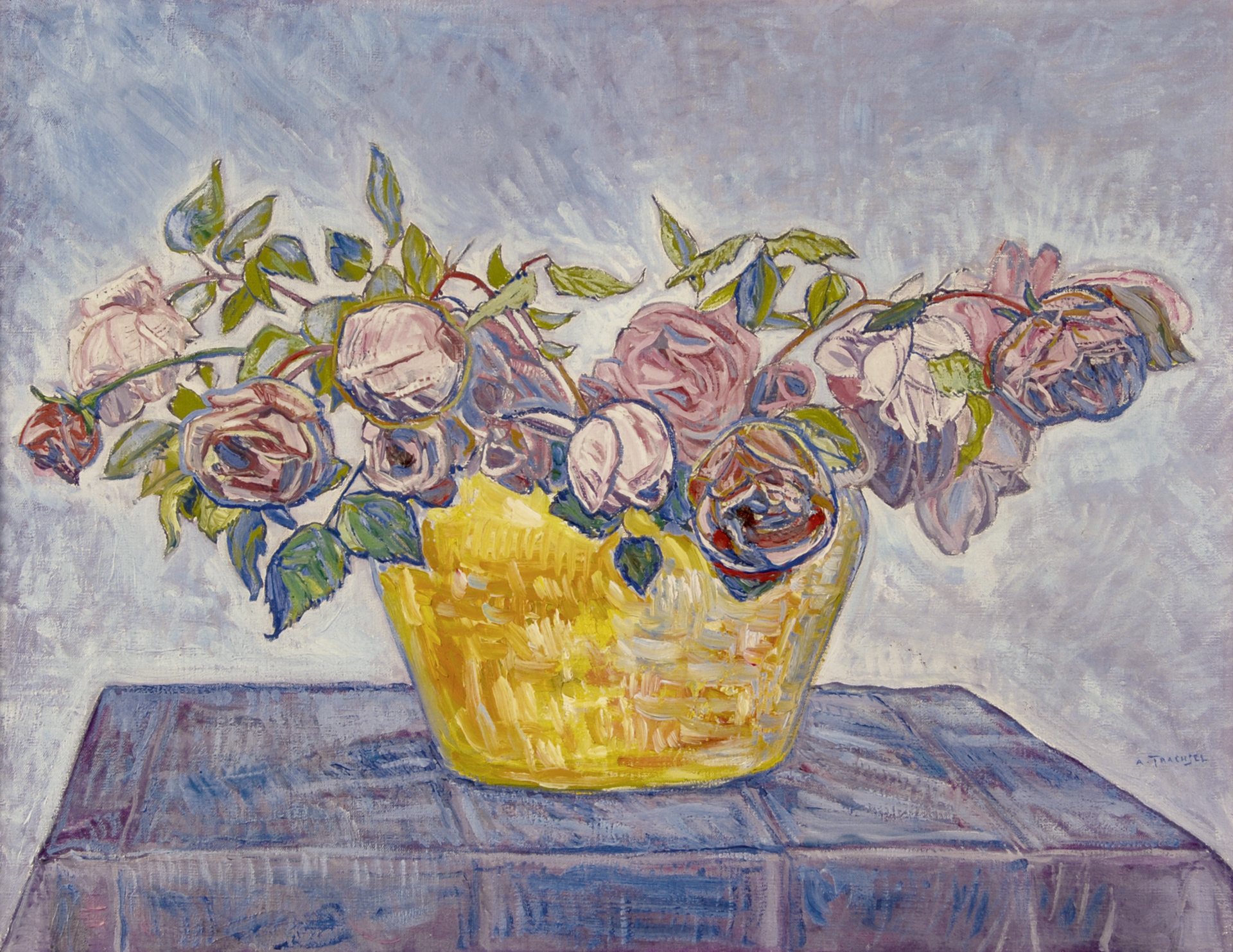 Albert Trachsel, Bouquet de roses