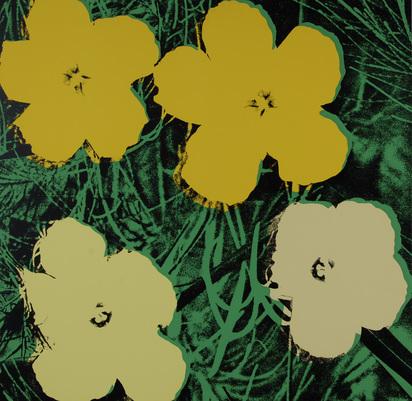 (after). 3 sheets from "Flowers"