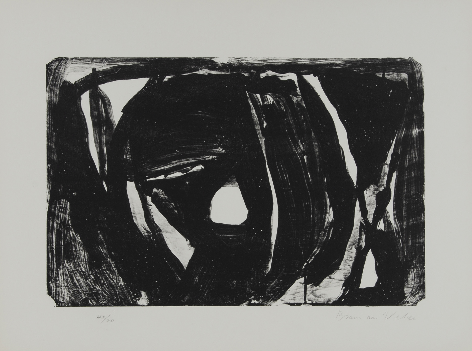 Bram van Velde, Ohne Titel
