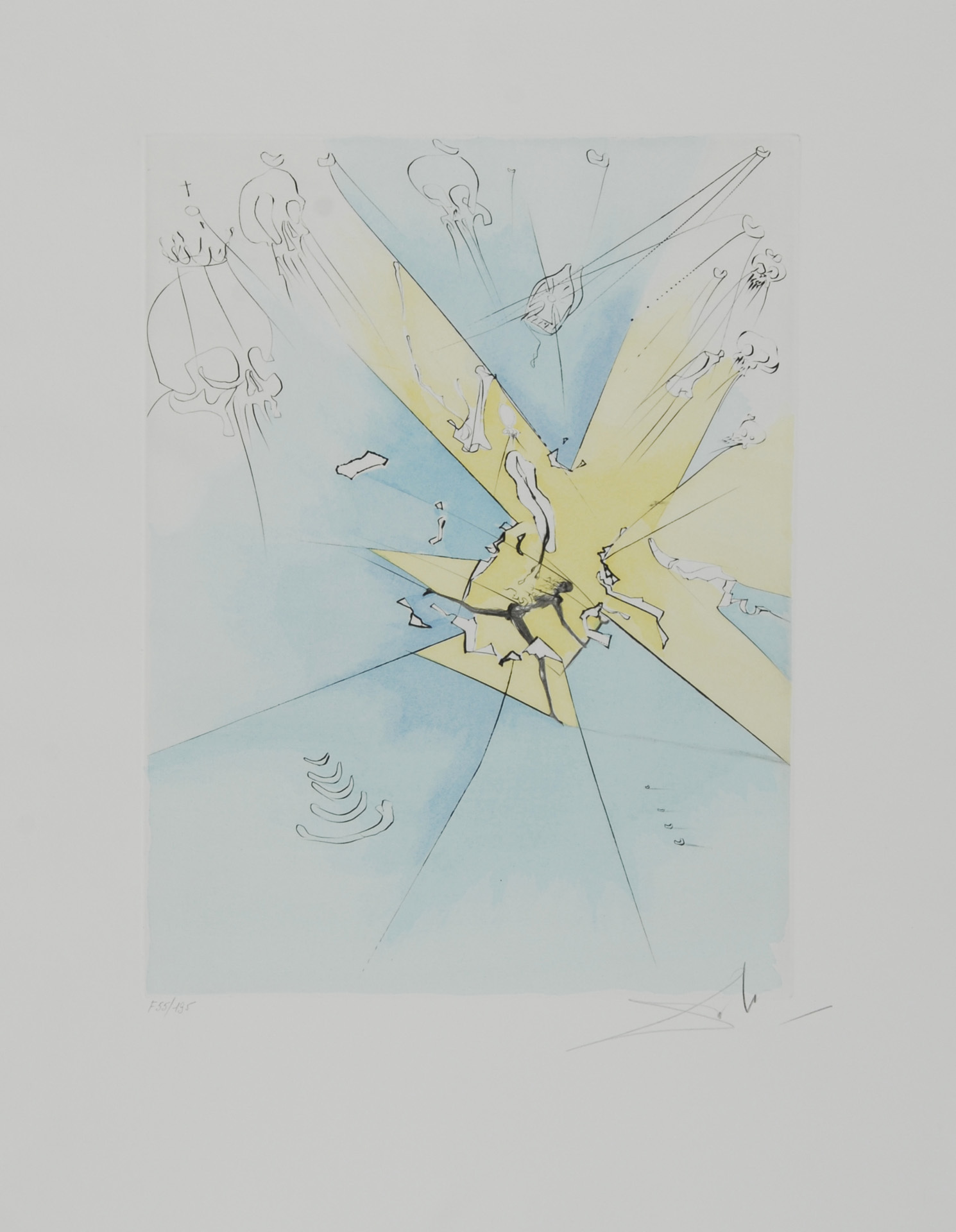 Salvador Dalí, Une entrée fracassante aux U.S.A., from "Après 50 ans de Surréalisme"