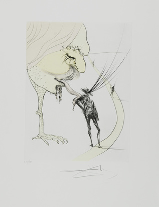 Picasso: un billet pour la gloire, from "Après 50 ans de Surréalisme"