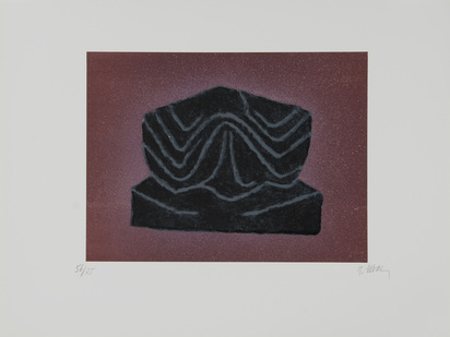 2 Blätter: Silex I, 1981; Sans titre