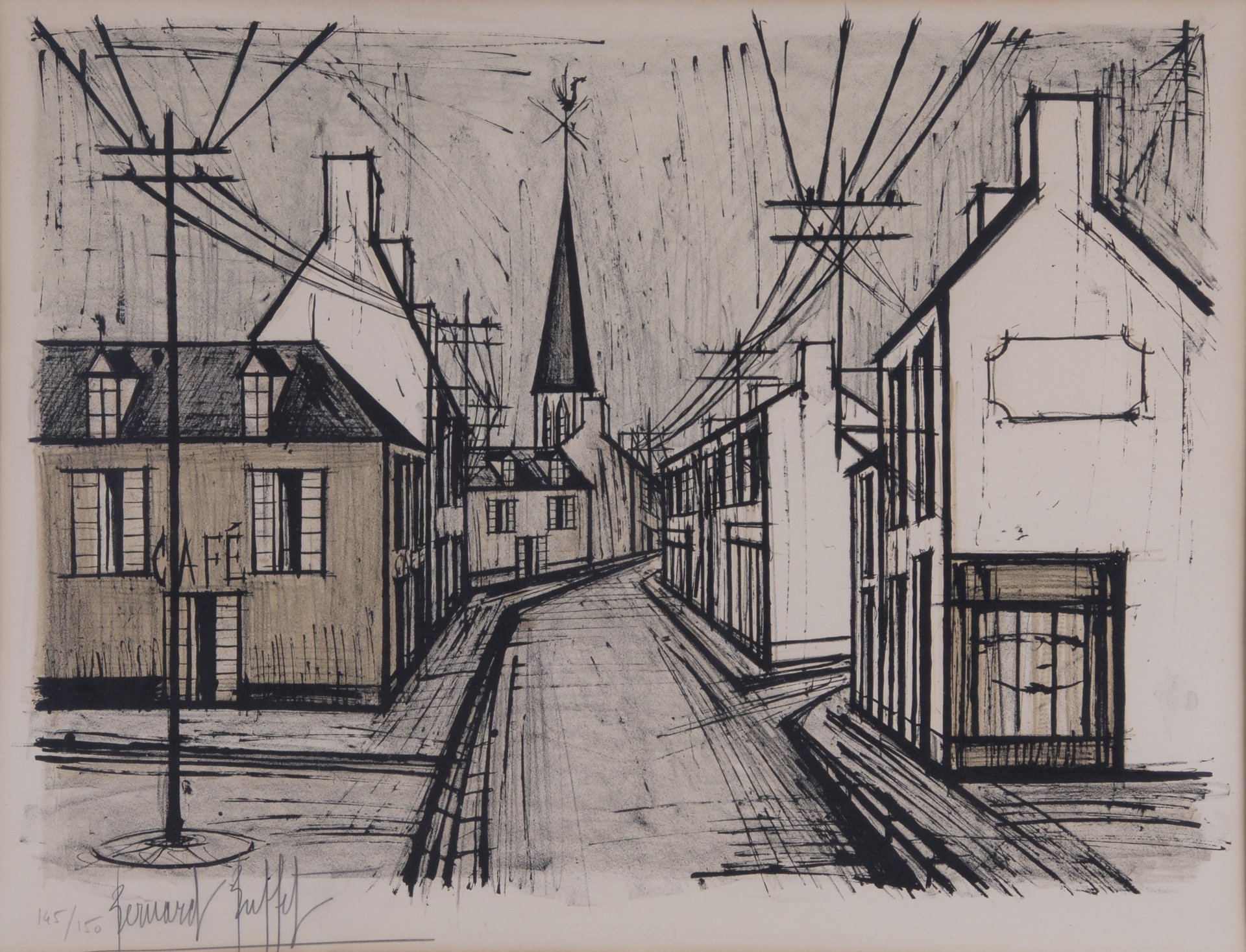 Bernard Buffet, Rue de village