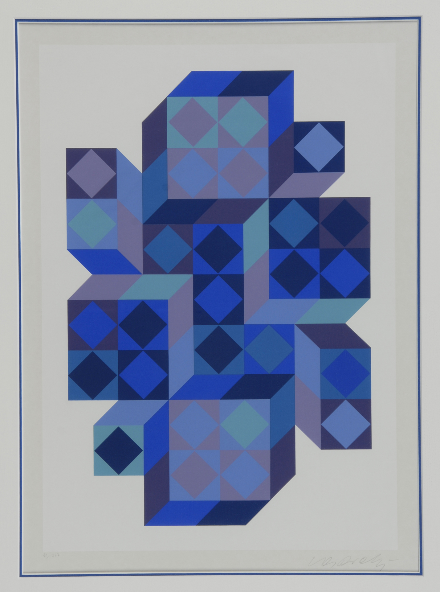 Victor Vasarely, Komposition