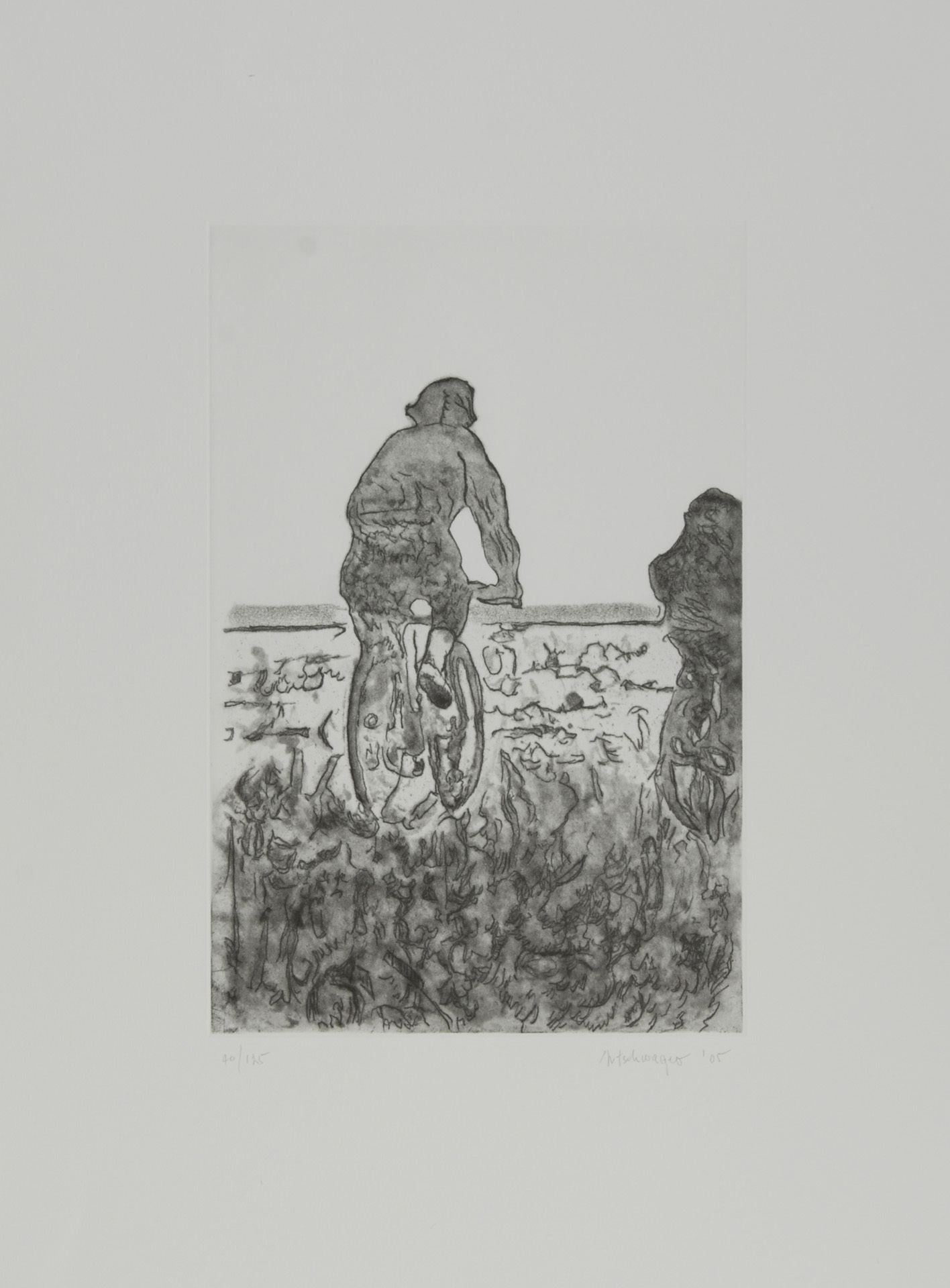 Richard Artschwager, Fahrradfahrer