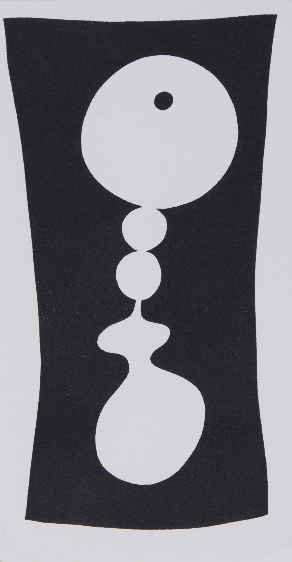 Hans Arp, Von Näbeln gezeugt, from "Hans Arp, Elemente, Woodcuts, Entwürfe aus dem Jahr 1920"