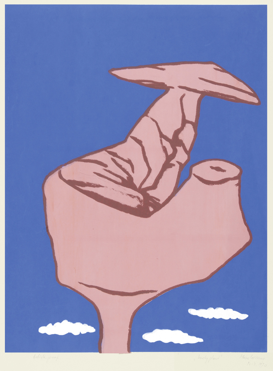 Maria Lassnig, Lady Plant