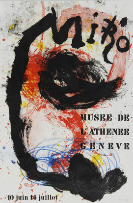 Affiche Musée de l'Athénée, Genève