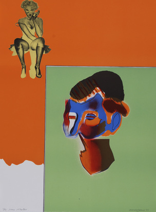 2 sheets: Portrait/Mother, 1971; Untitled, from "Album"