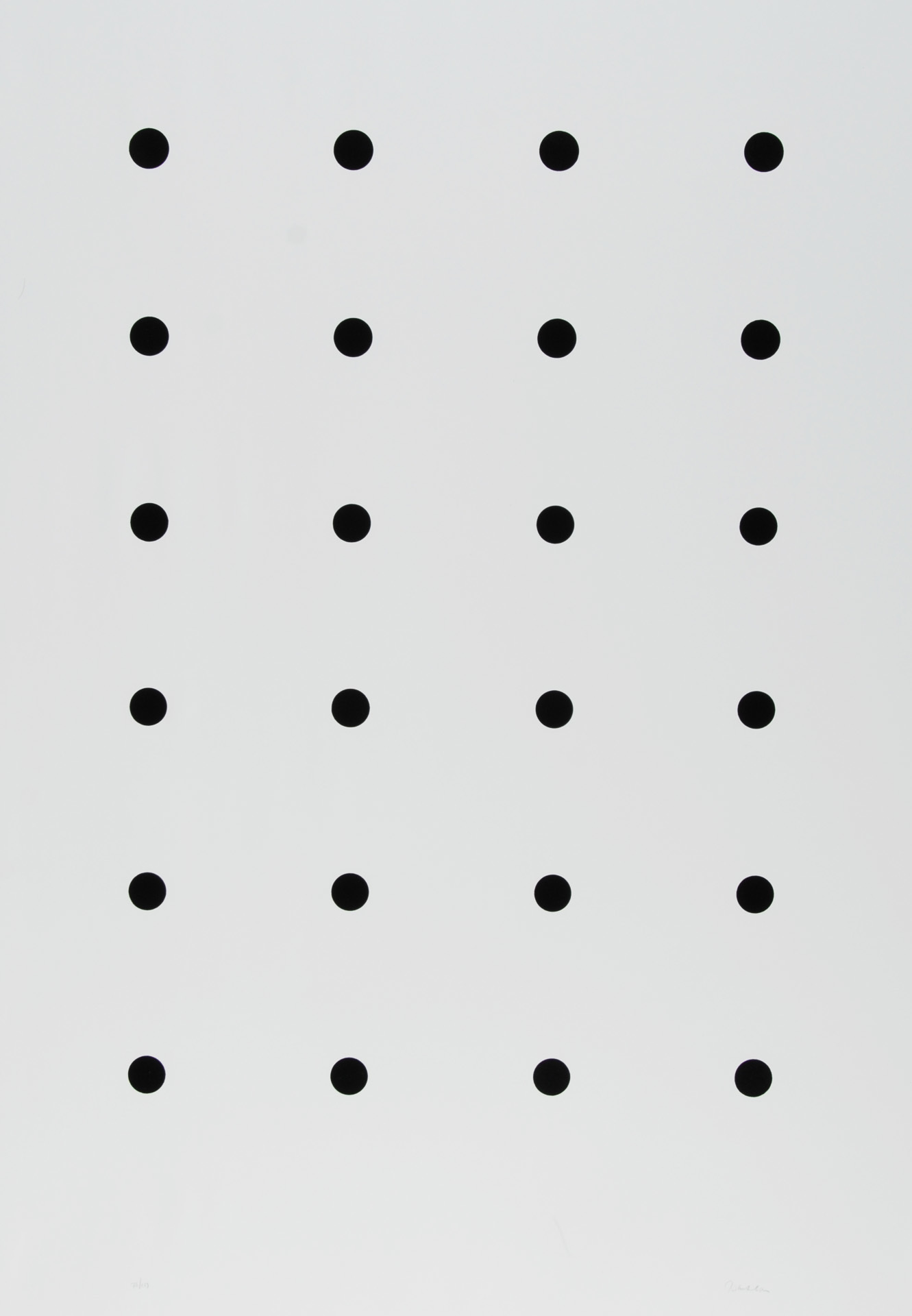 John M. Armleder, Triptych. Untitled