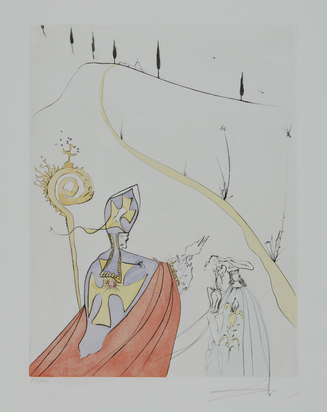 L'amour sacré de Gala, from "Après 50 ans de Surréalisme"