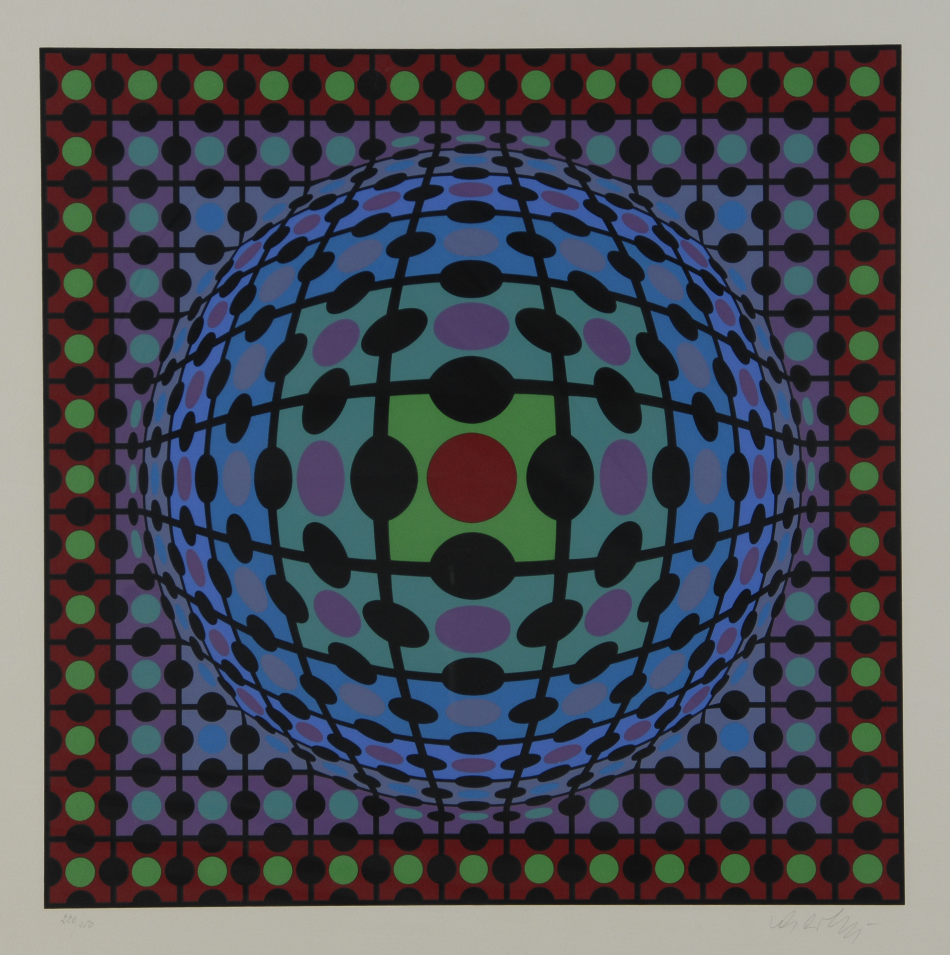 Victor Vasarely, Composition
