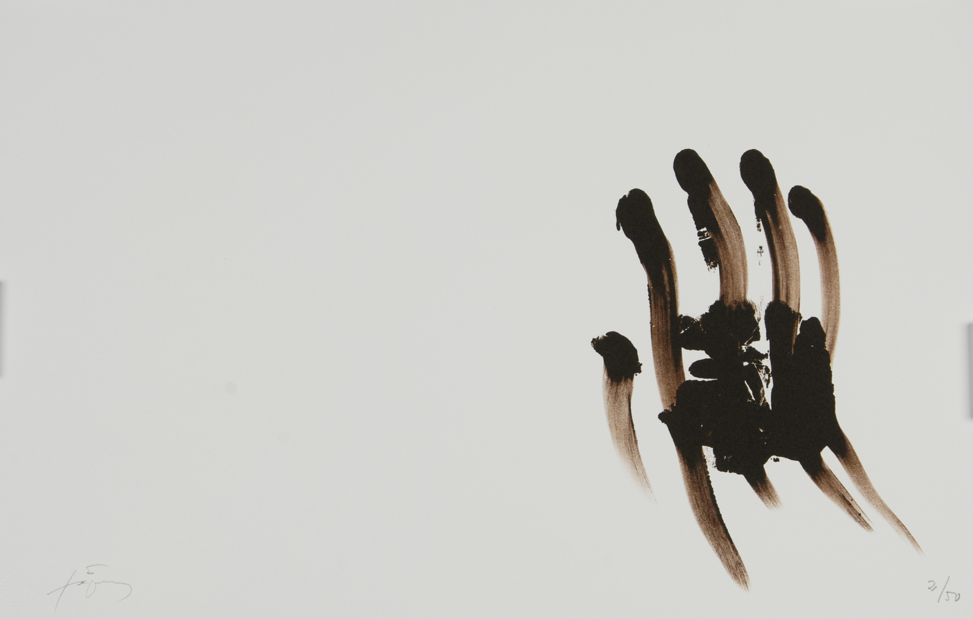 Antoni Tàpies, Mappe. Römische Elegien
