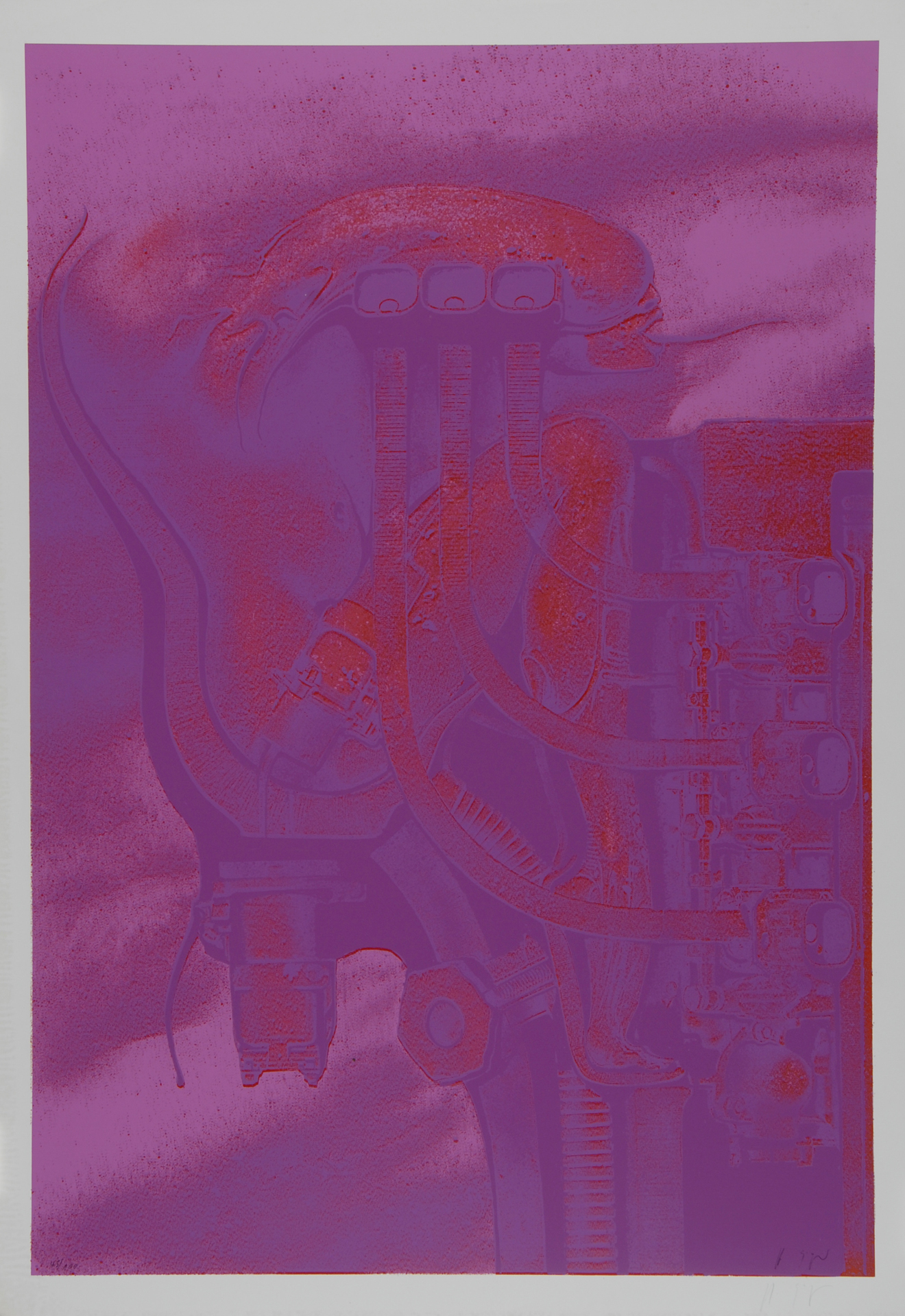HR Giger, Blatt aus "Trip-Tychon"
