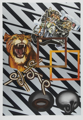 3 sheets: Safari (Silver), 1971; Safari (Bronze), Untitled