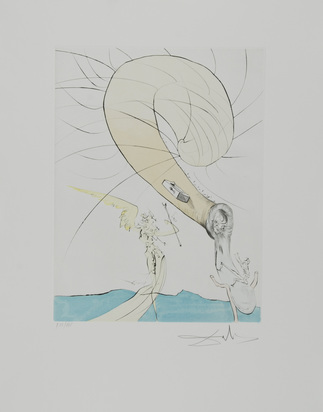 Freud et l'escargot, from "Après 50 ans de Surréalisme"