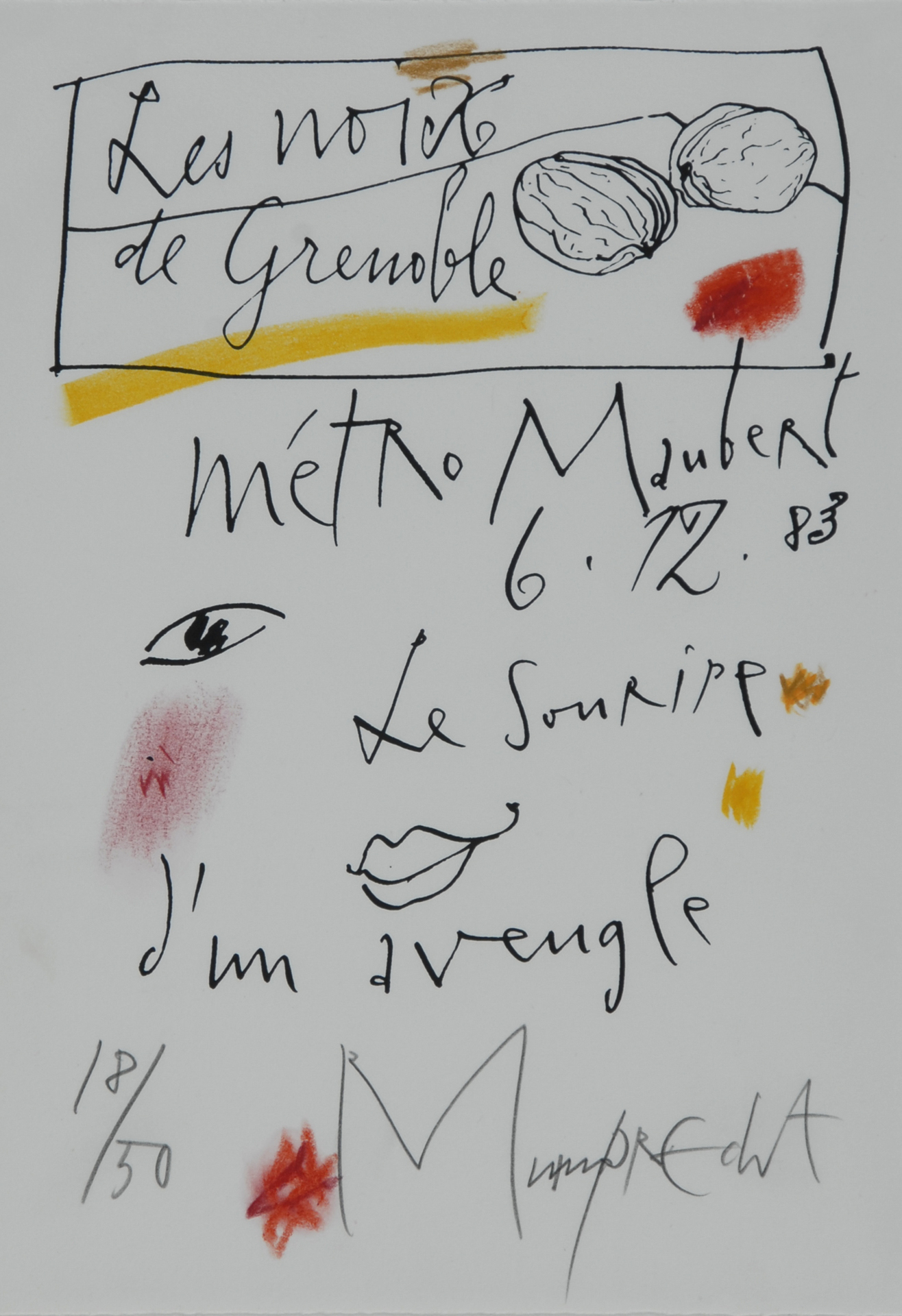 Rudolf Mumprecht, Les noix de Grenoble