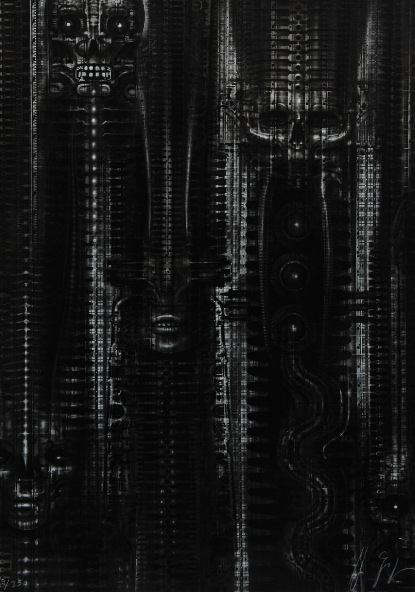HR Giger, Portfolio. N.Y. City