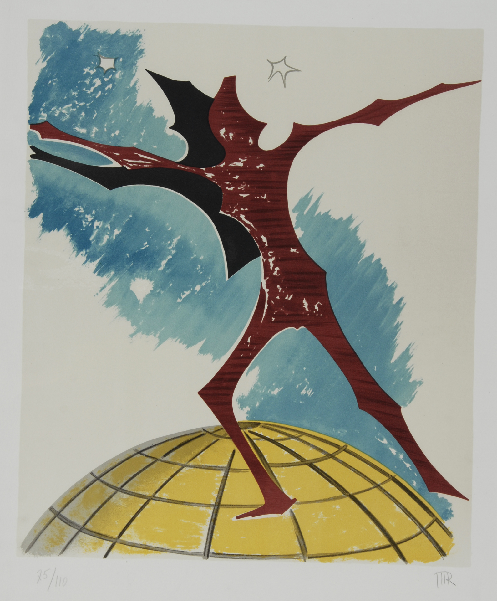 Man Ray, In cima al mondo (Rebus)