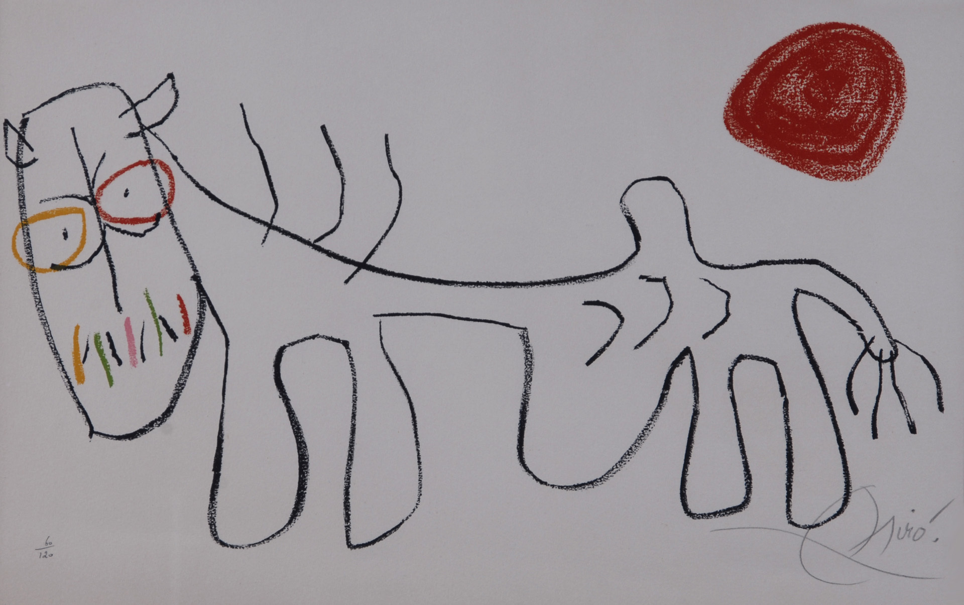 Joan Miró, Blatt aus "L'enfance d'Ubu"