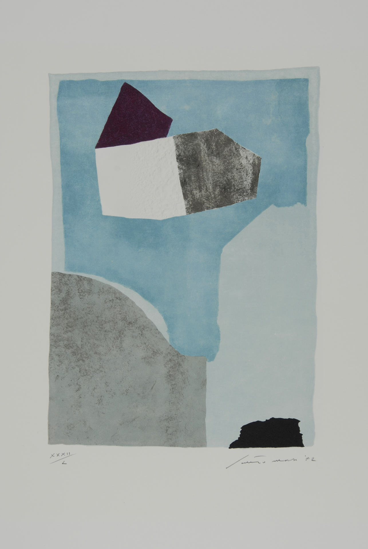 Giuseppe Santomaso, Folder. Senza titolo