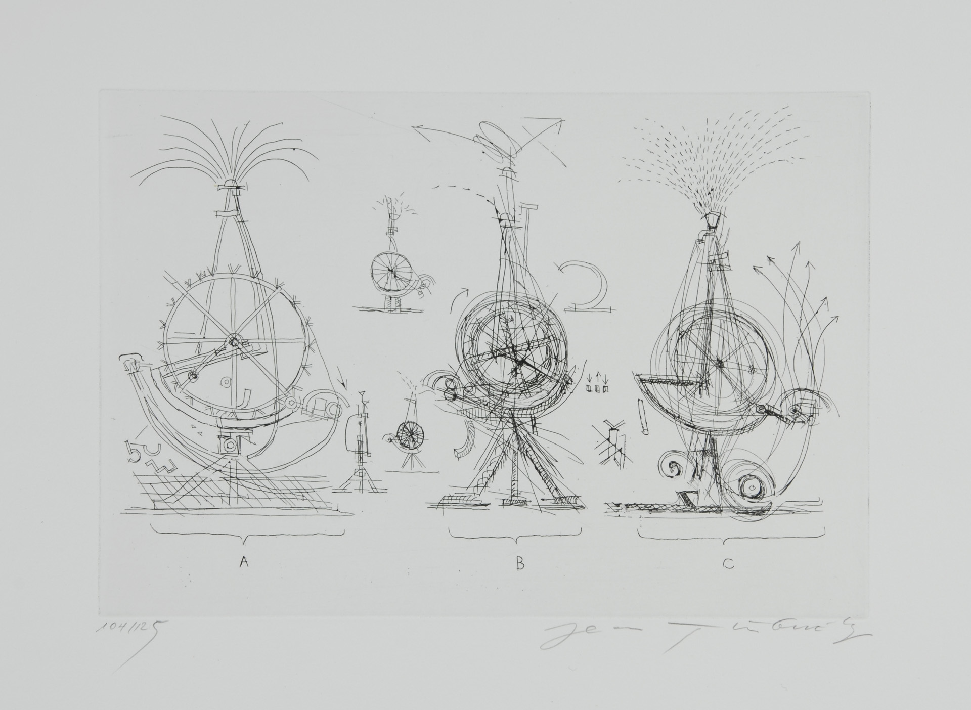 Jean Tinguely, Untitled