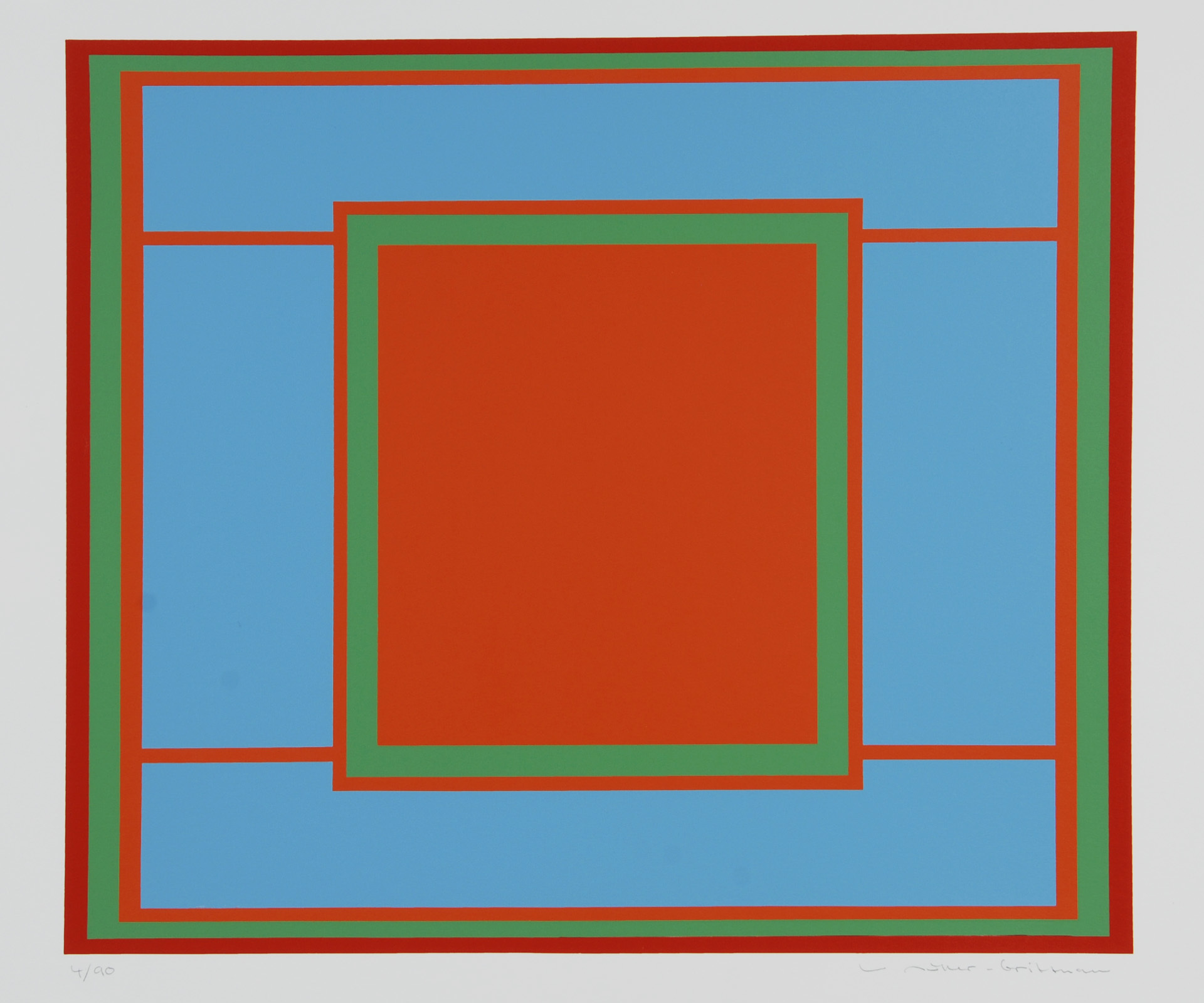 Willy Müller-Brittnau, 2 sheets: Untitled