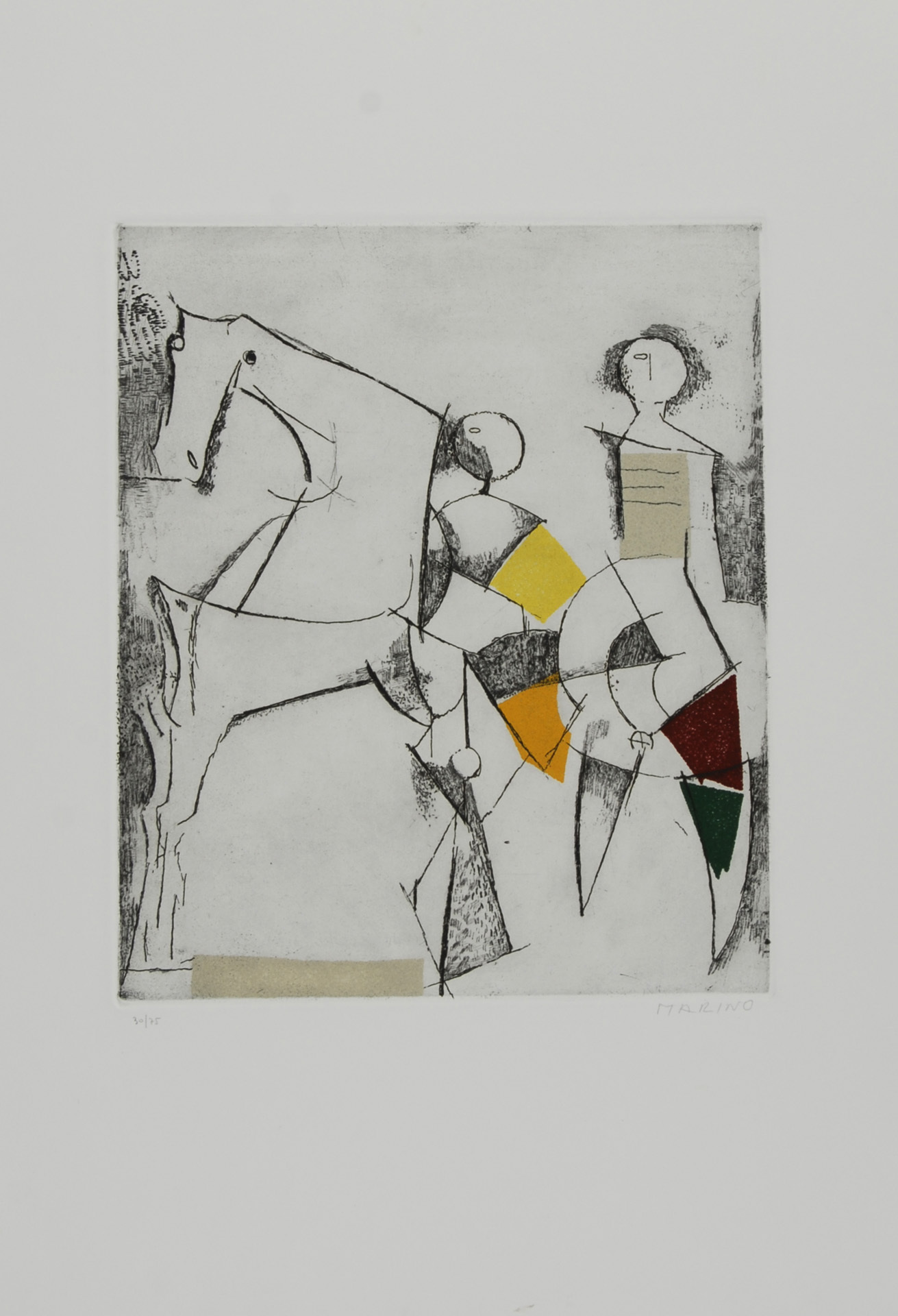 Marino Marini, Composizione, aus "Marino to Stravinsky"