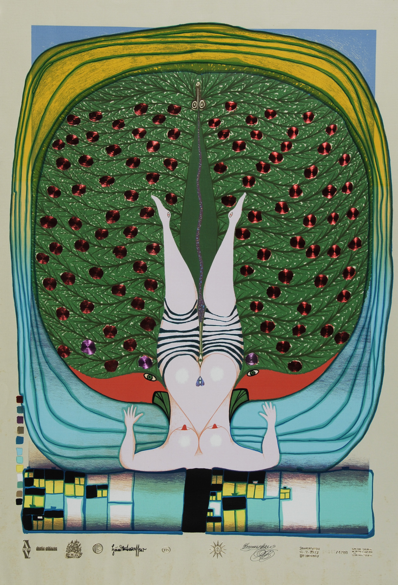 Friedensreich Hundertwasser, Hommage à Schröder-Sonnenstern