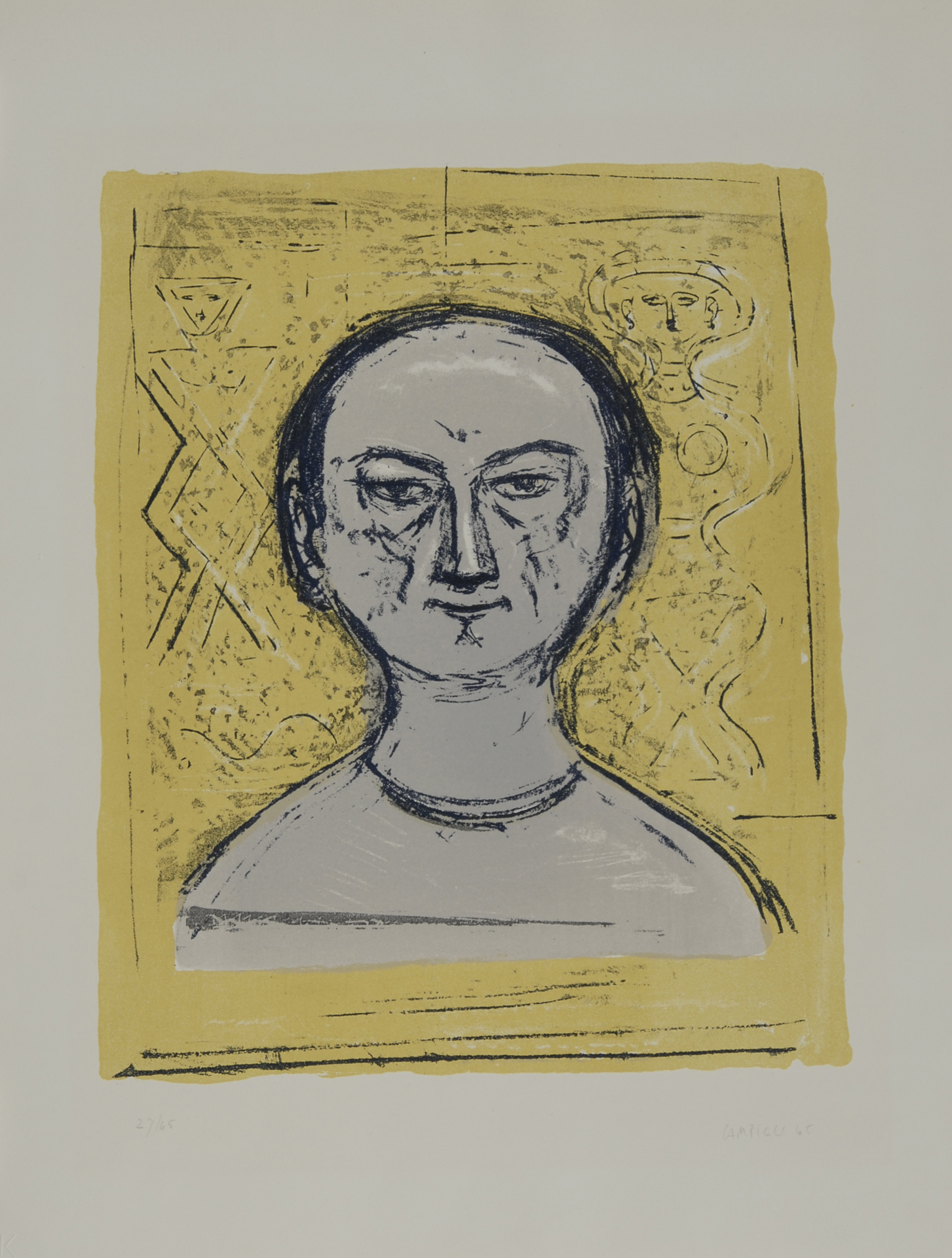 Massimo Campigli, Autoritratto