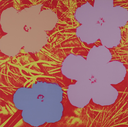 (after). 3 sheets from "Flowers"