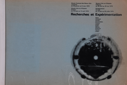 Folder. Recherches et Expérimentation