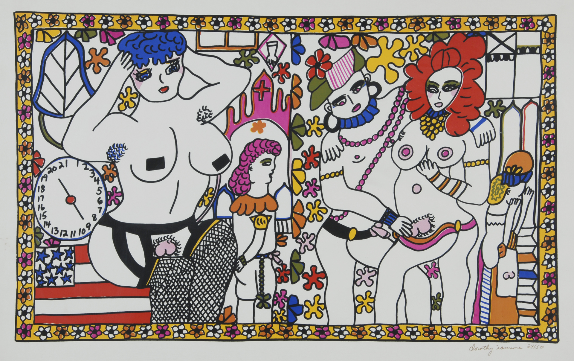 Dorothy Iannone, Untitled