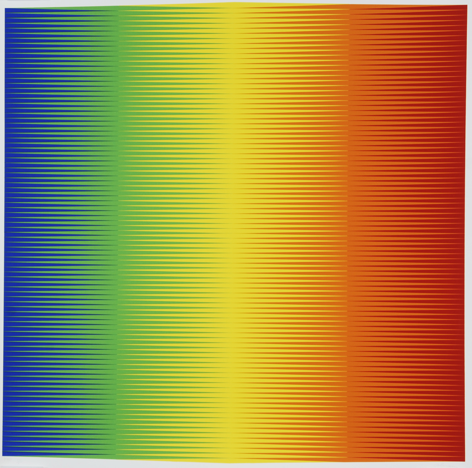 Getulio Alviani, 2 sheets from "9 x 5 konkret"