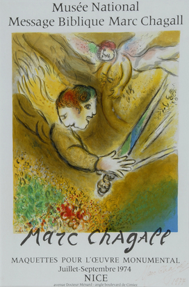 Poster. Musée National Message Biblique Marc Chagall