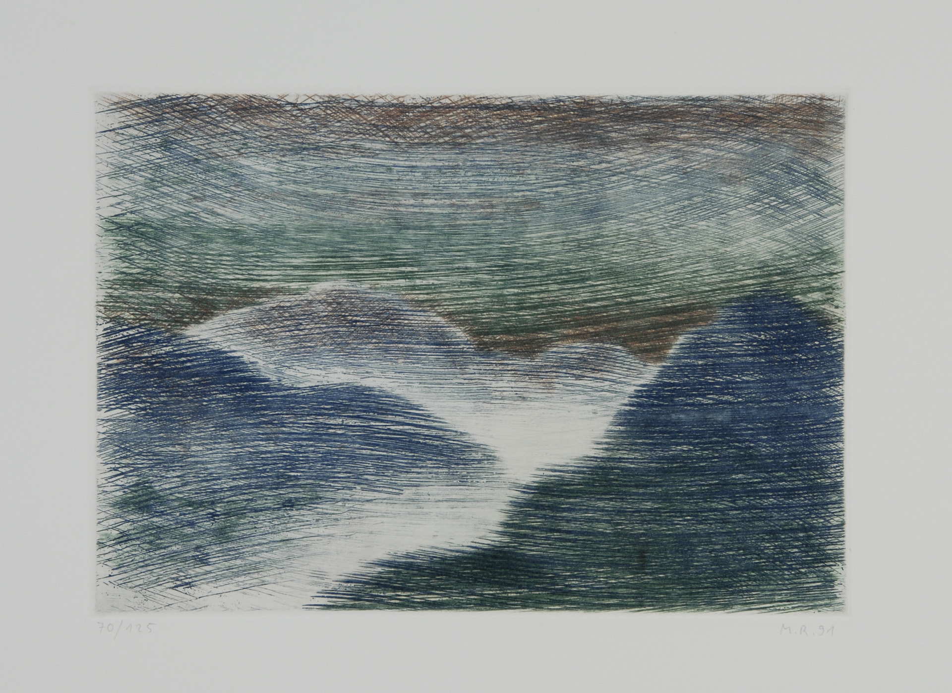 Markus Raetz, Berglandschaft