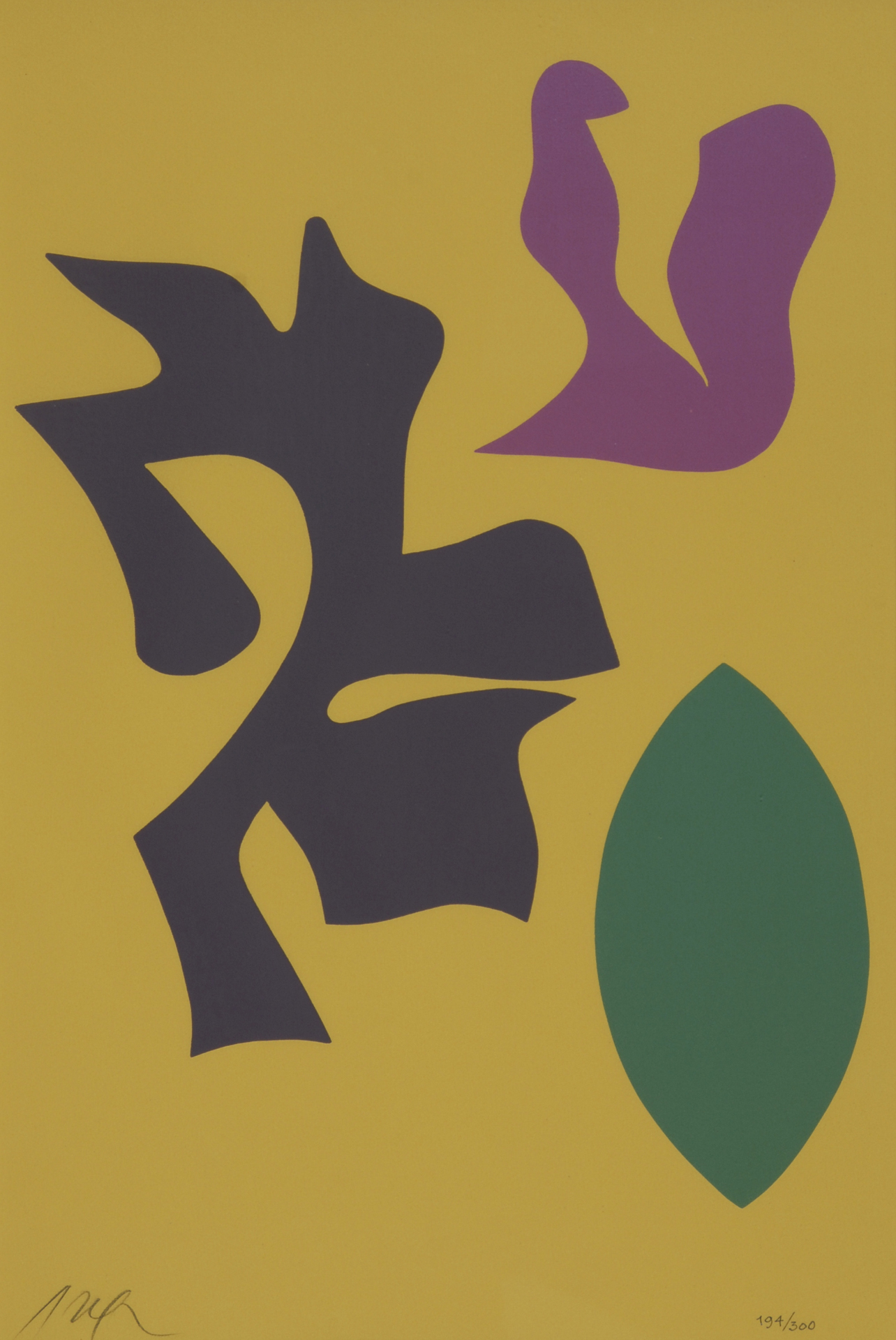 Hans Arp, Sheet from "Documenta Geigy"