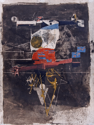 Oiseau rouge III