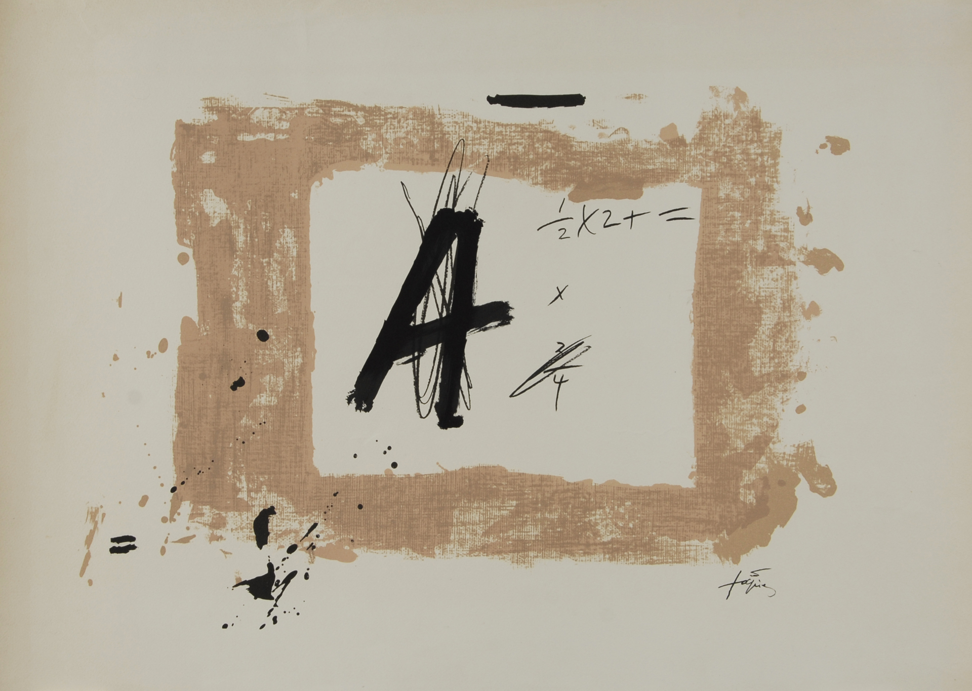 Antoni Tàpies, Sin título